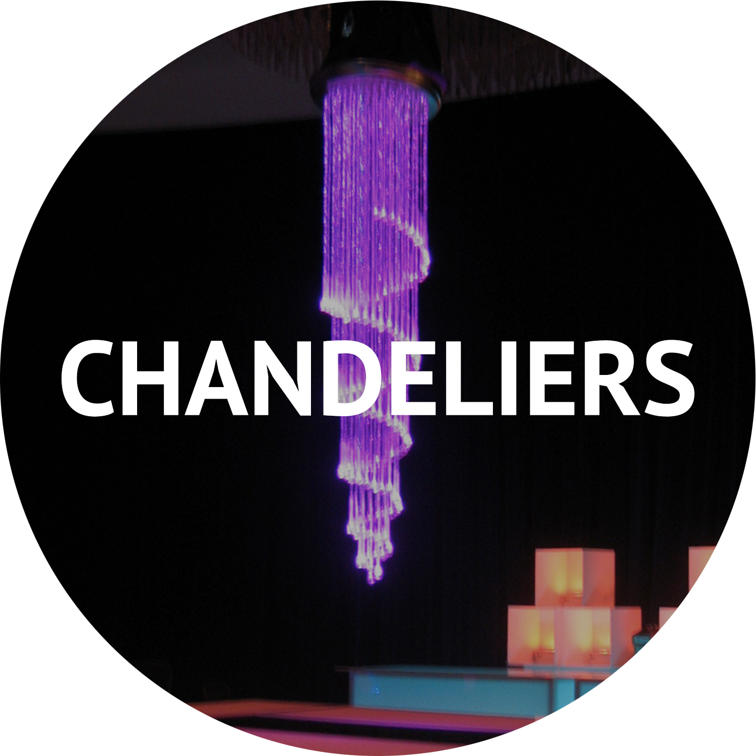 chandeliers and event furniture rentals Manhattan NYC