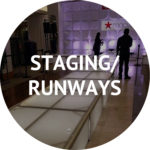 staging runways and event decoration rentals Manhattan NYC
