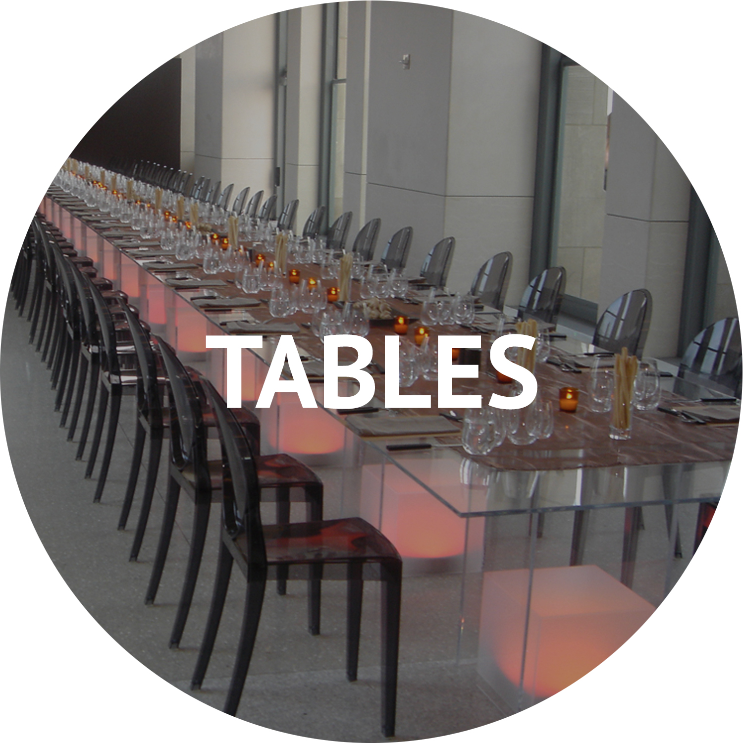 tables and event decor rentals Manhattan NYC